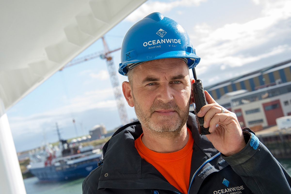 Iridium Einsatz im Hafen